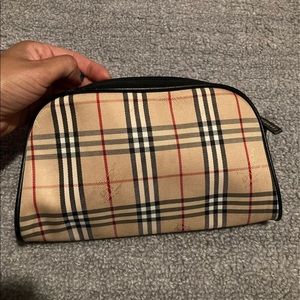 Burberry cosmetics bag